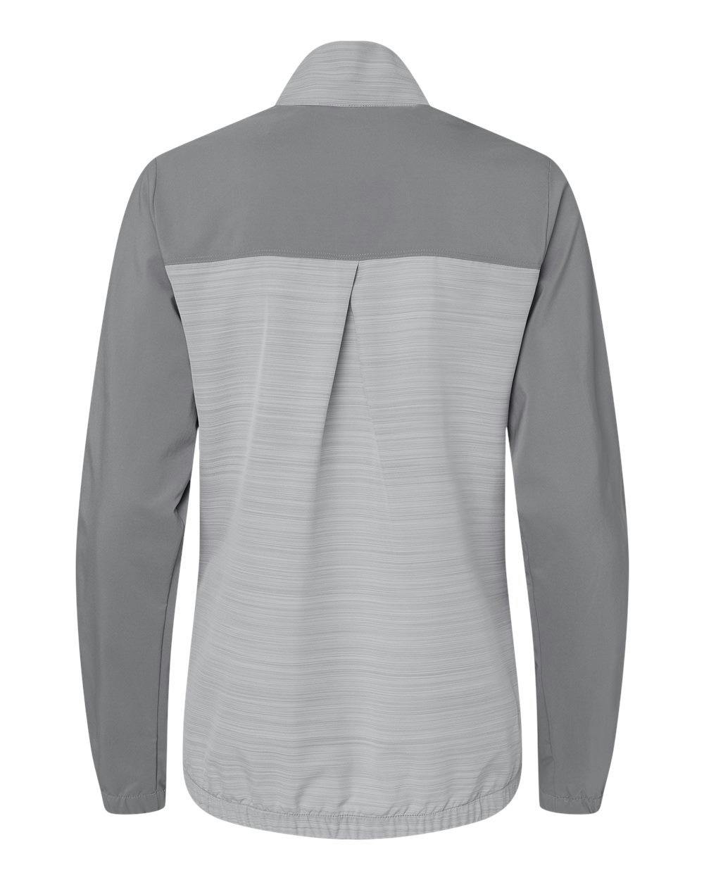 Women's Heather Block Full-Zip Windshirt [A547]