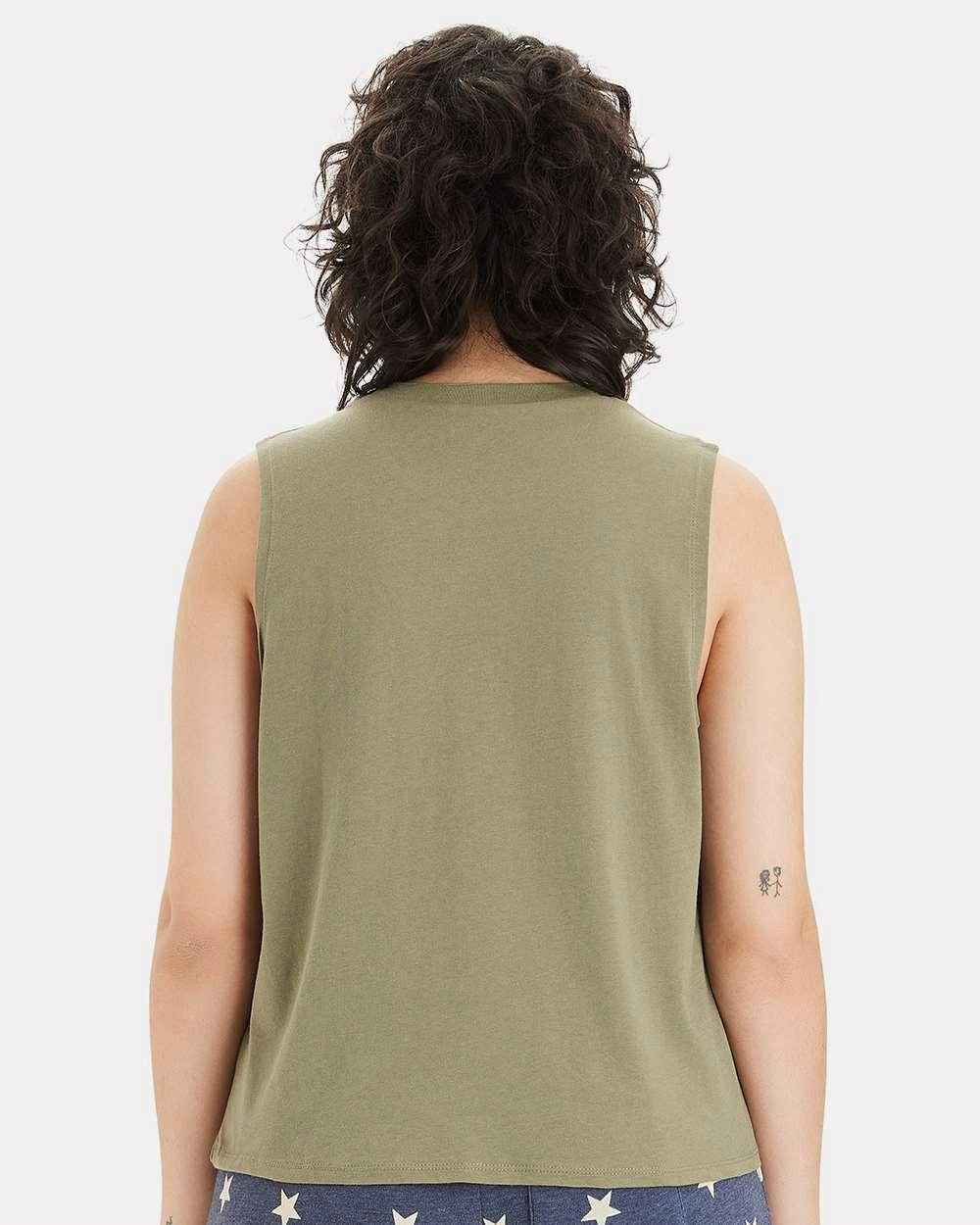 Women's Cotton Jersey Go-To Crop Muscle Tank [1174]