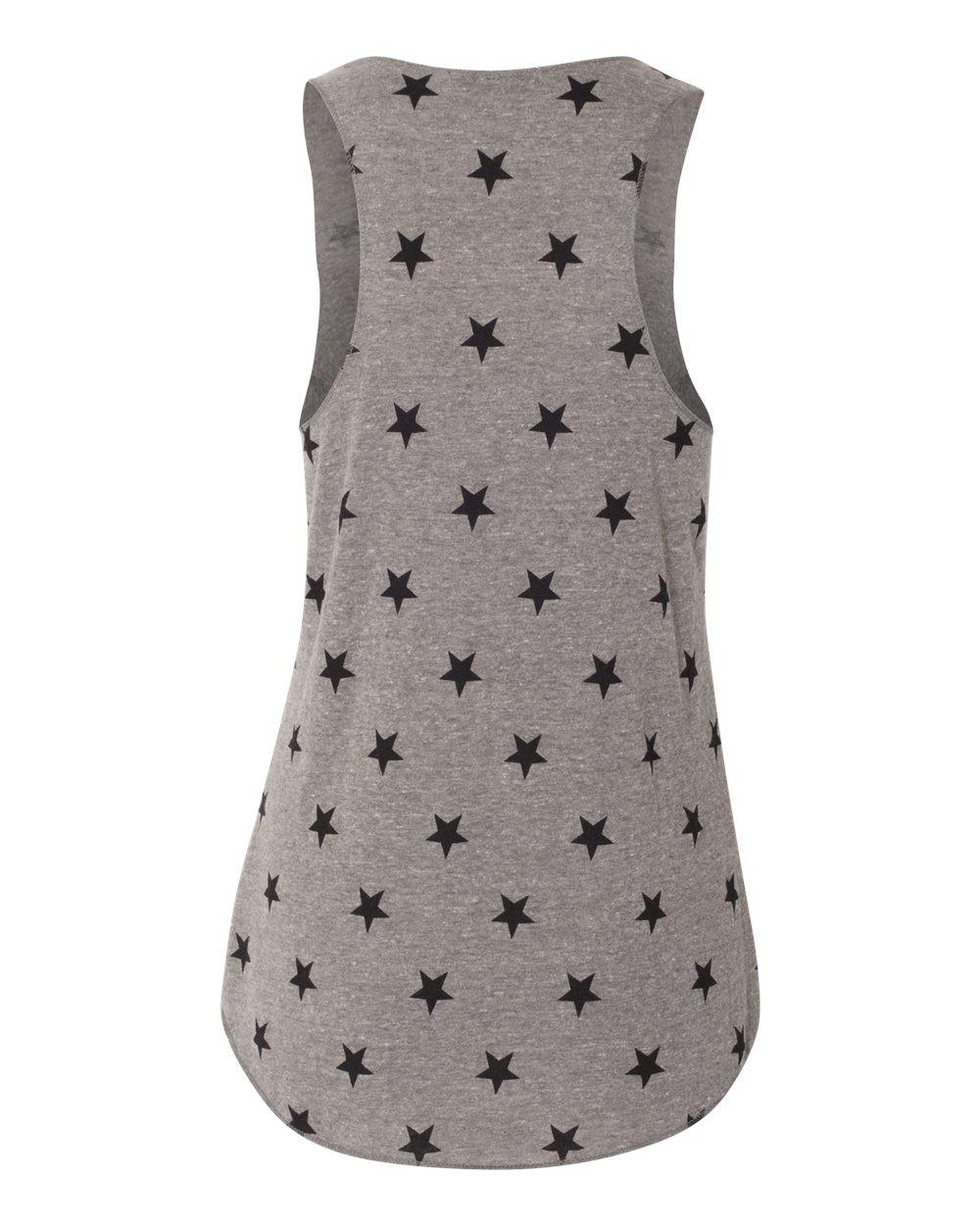 Women's Printed Meegs Eco-Jersey Racerback Tank [1927ea]