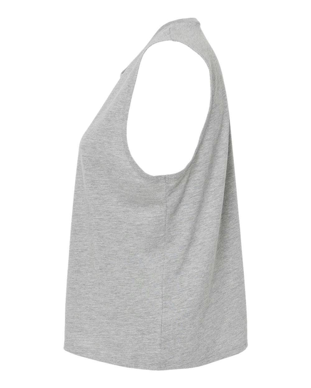 Women's Cotton Jersey CVC Go-To Crop Muscle Tank [1174CV]