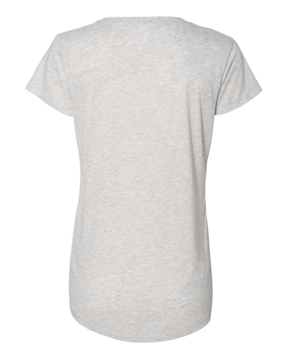 Women's Slinky Jersey V-Neck Tee [2894]