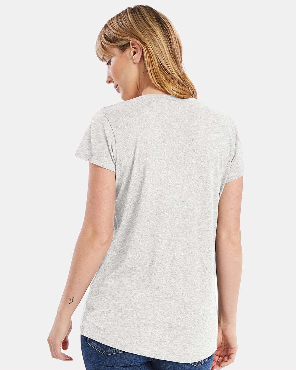 Women's Slinky Jersey V-Neck Tee [2894]