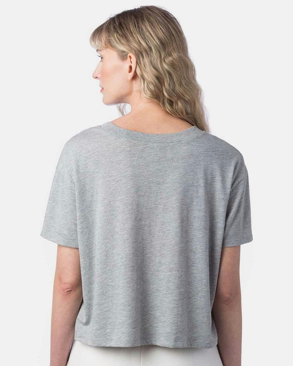 Women's Cotton Jersey CVC Go-To Headliner Crop Tee [5114CV]