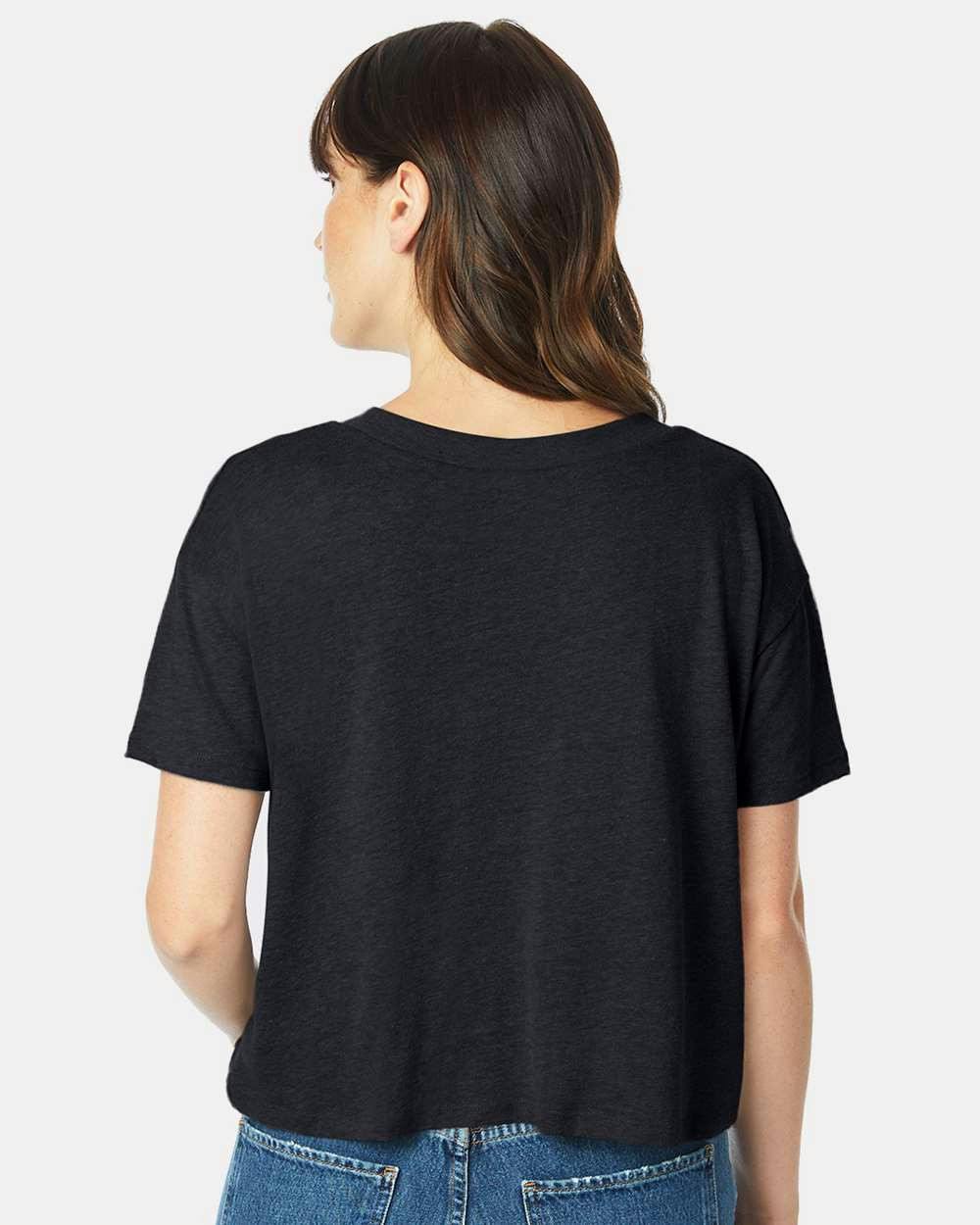 Women’s Vintage Jersey Headliner Crop Tee [5114]