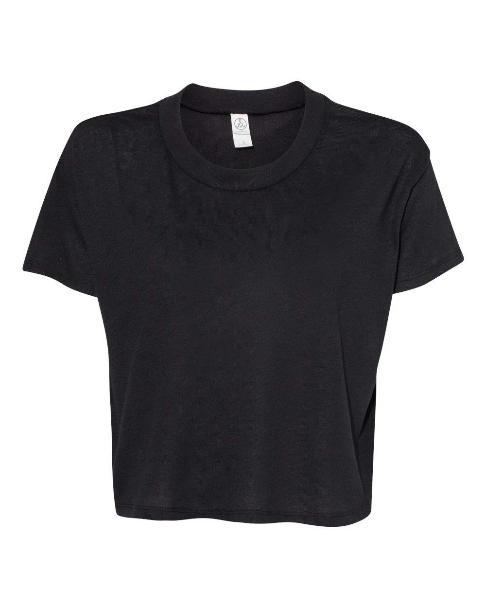 Women’s Vintage Jersey Headliner Crop Tee [5114]