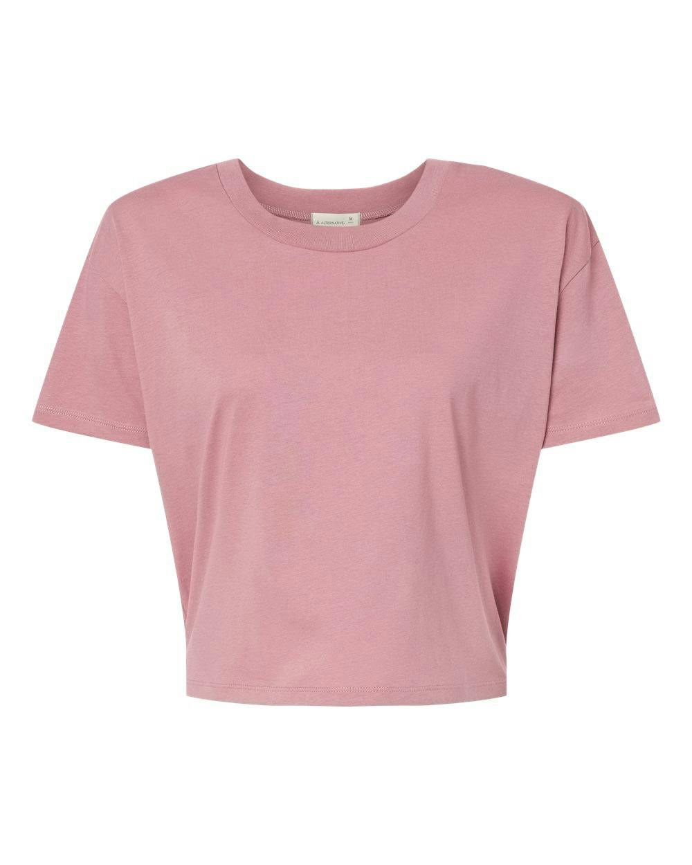 Women's Cotton Jersey Go-To Headliner Crop Tee [5114C]