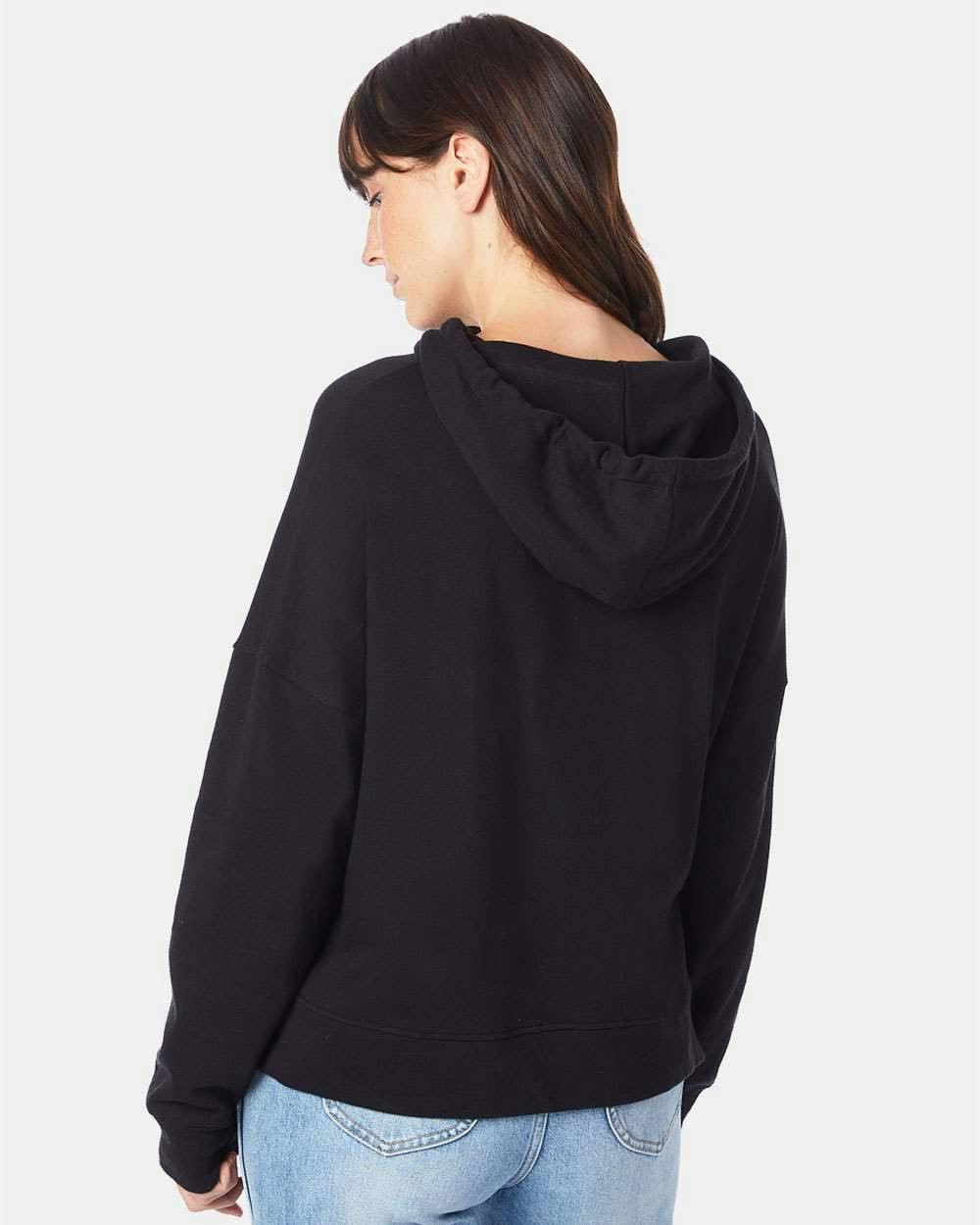 Women's Eco-Washed Terry Hoodie [9906ZT]