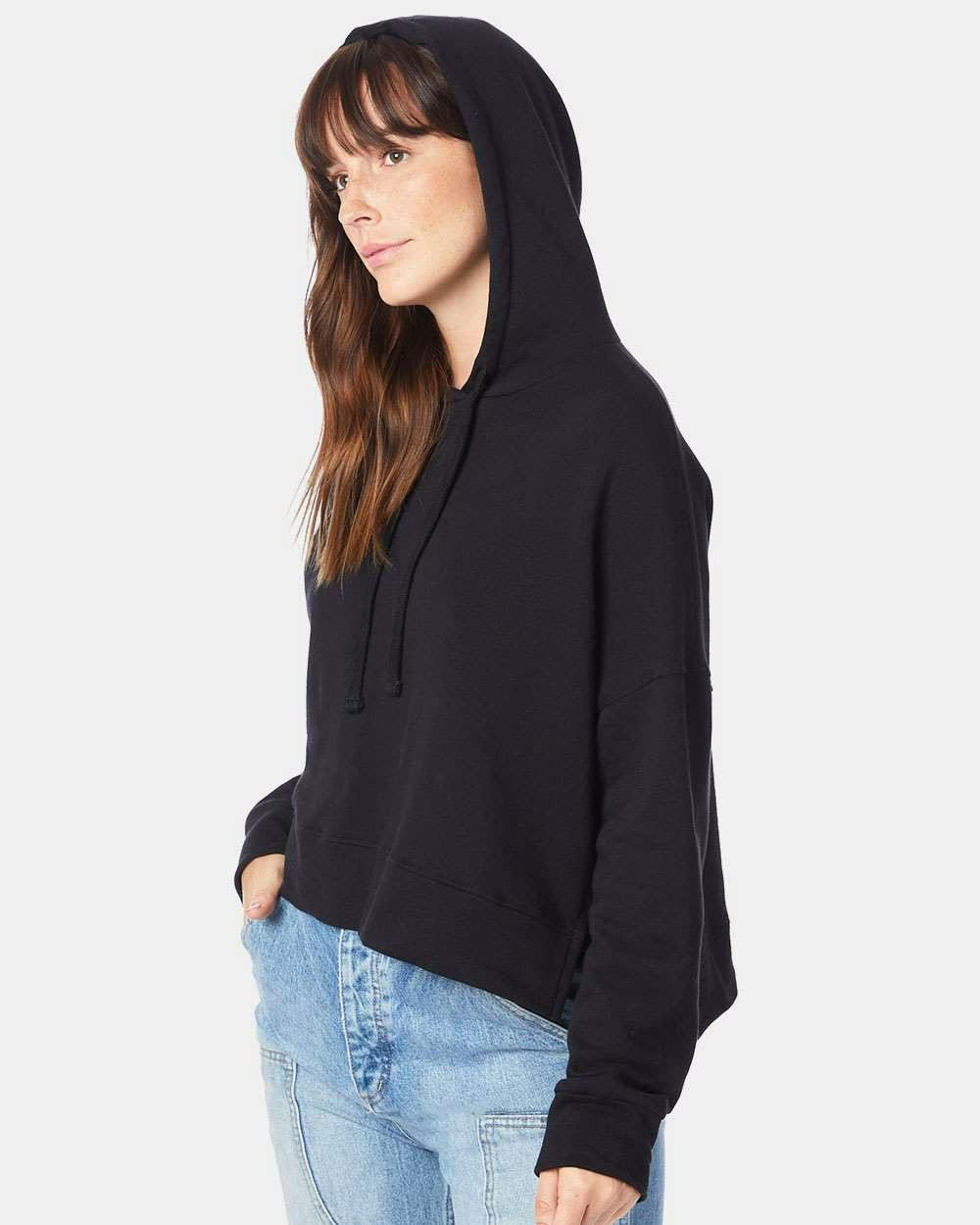 Women's Eco-Washed Terry Hoodie [9906ZT]