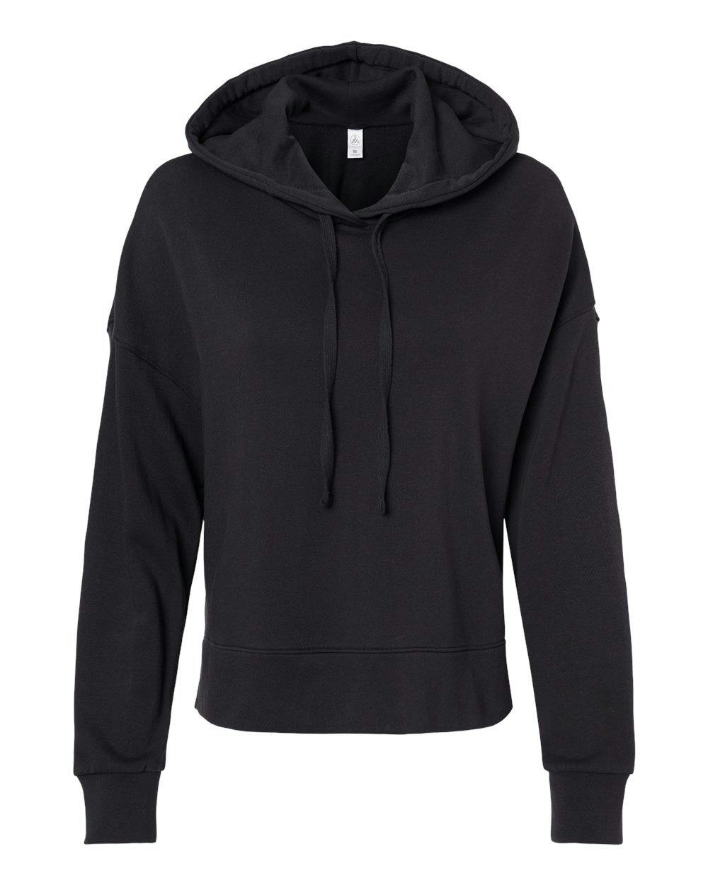 Women's Eco-Washed Terry Hoodie [9906ZT]