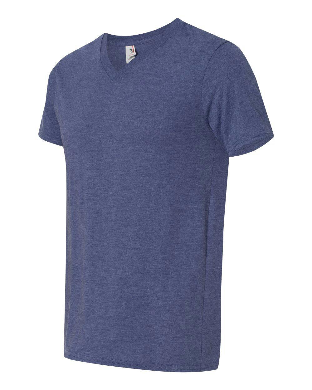 Triblend V-Neck T-Shirt [6752]