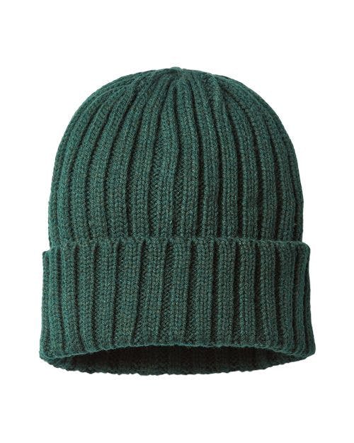 Sustainable Cable Knit Cuffed Beanie [SHORE]