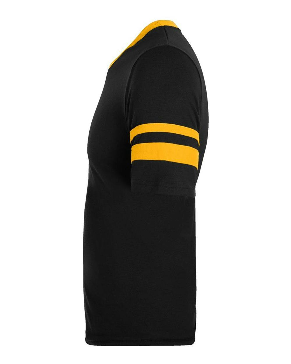 Youth V-Neck Jersey with Striped Sleeves [361]