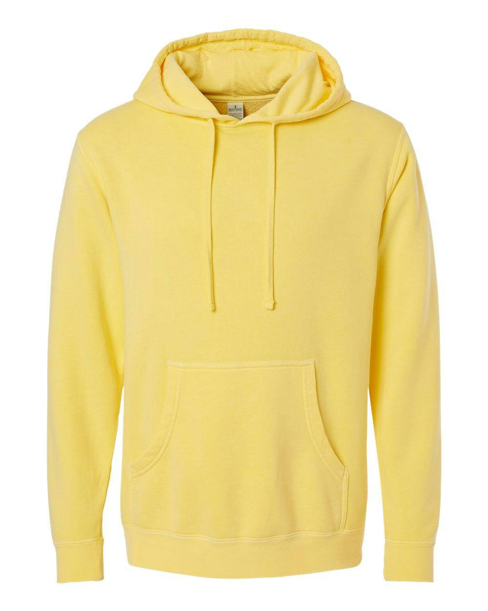 Midweight Pigment-Dyed Hooded Sweatshirt [PRM4500]