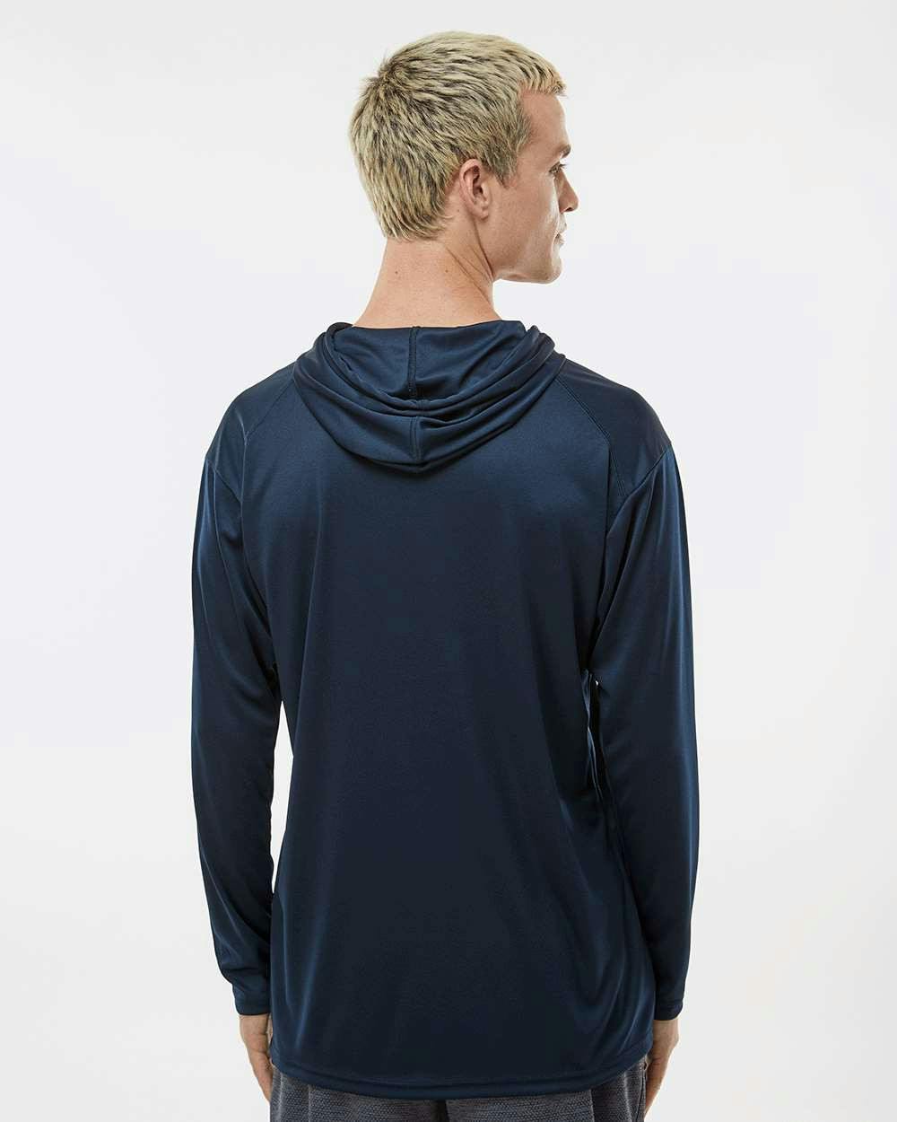 B-Core Hooded Long Sleeve T-Shirt [4105]