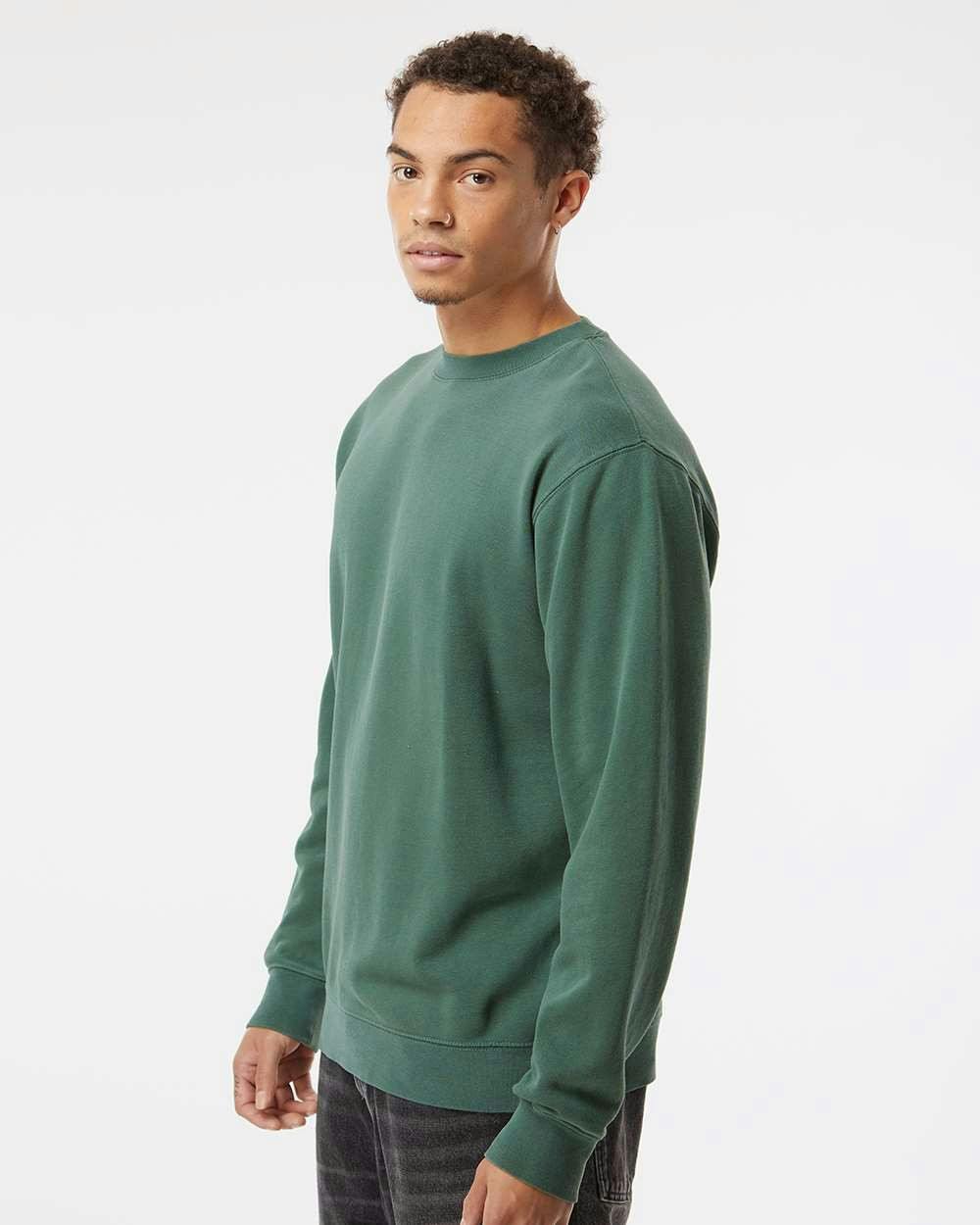 Midweight Pigment-Dyed Crewneck Sweatshirt [PRM3500]