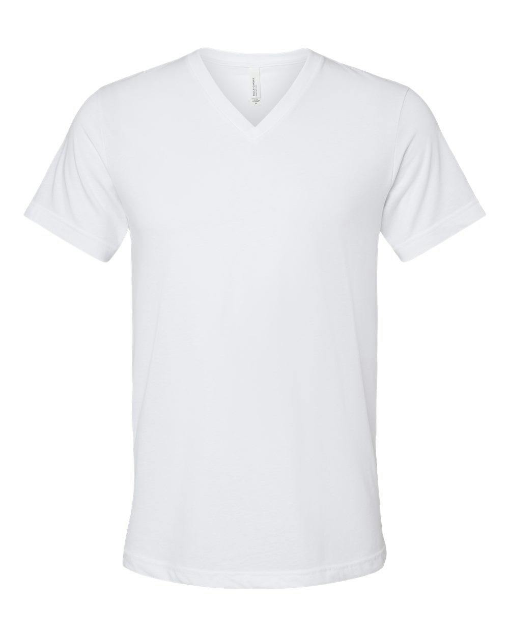 Heather CVC V-Neck Tee [3005CVC]