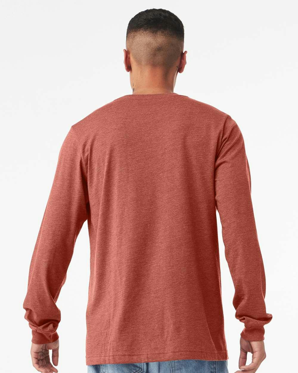 Heather CVC Long Sleeve Tee [3501CVC]