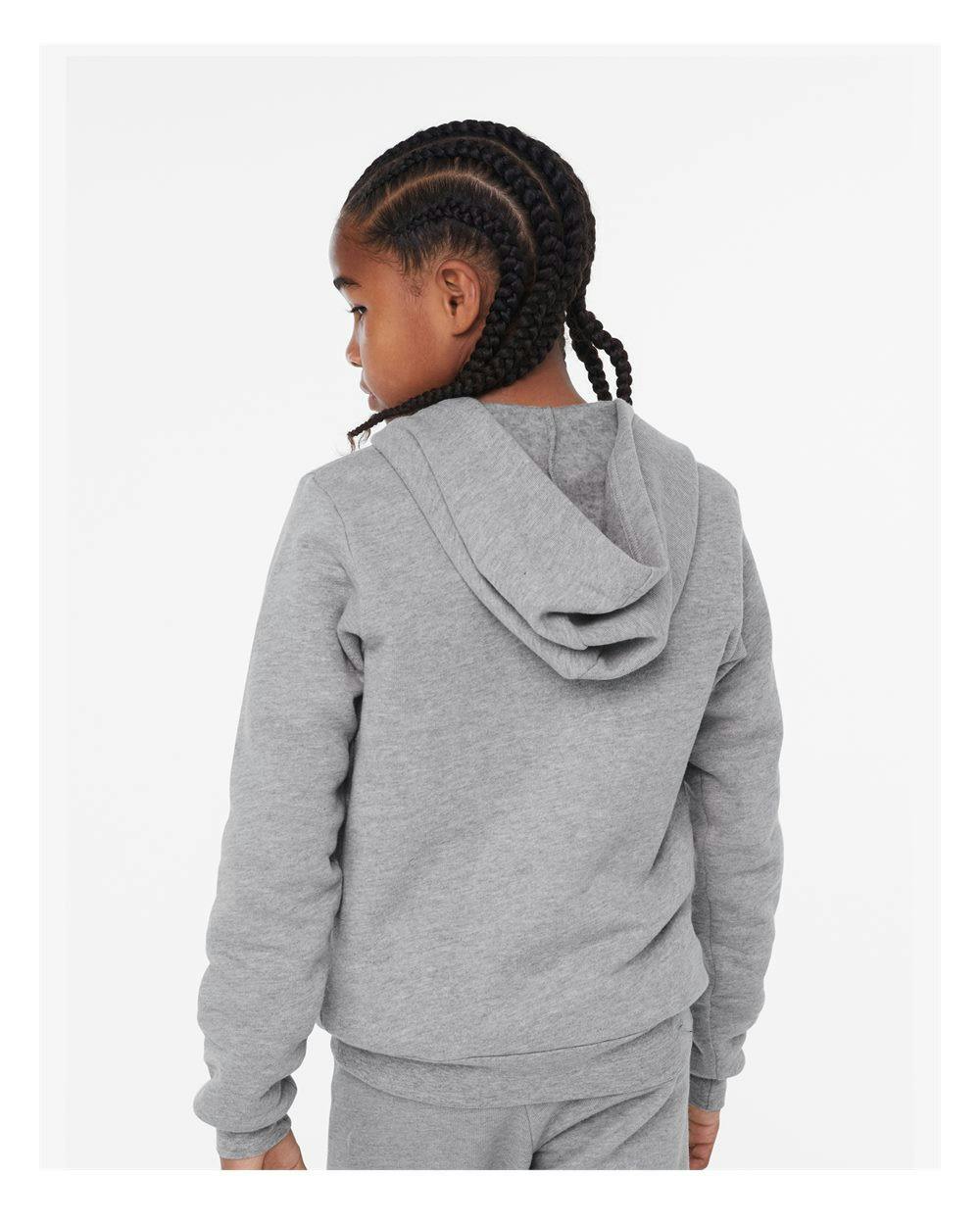 Youth Sponge Fleece Full-Zip Hoodie [3739Y]