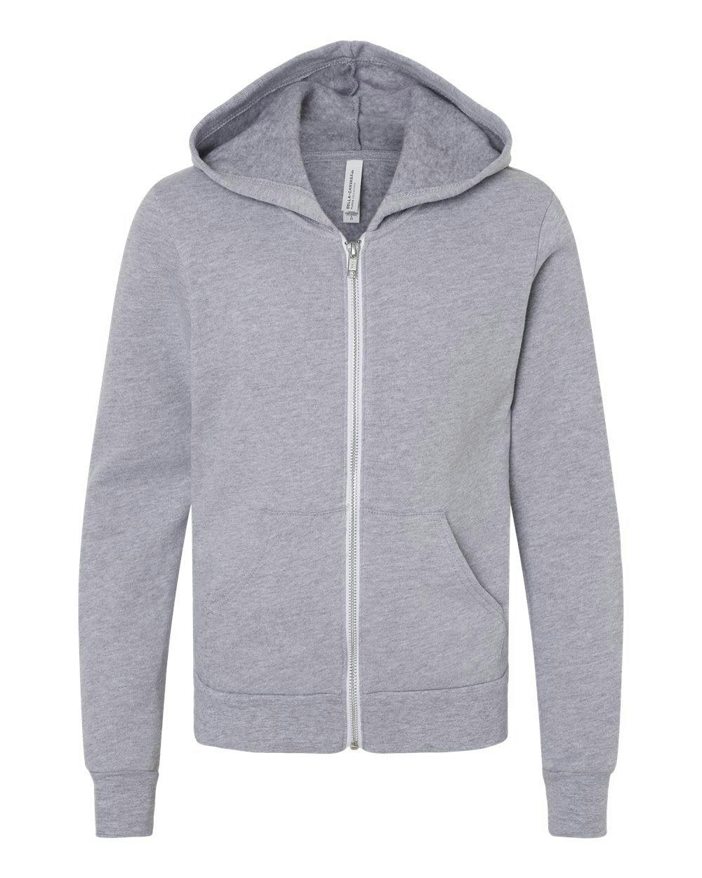 Youth Sponge Fleece Full-Zip Hoodie [3739Y]