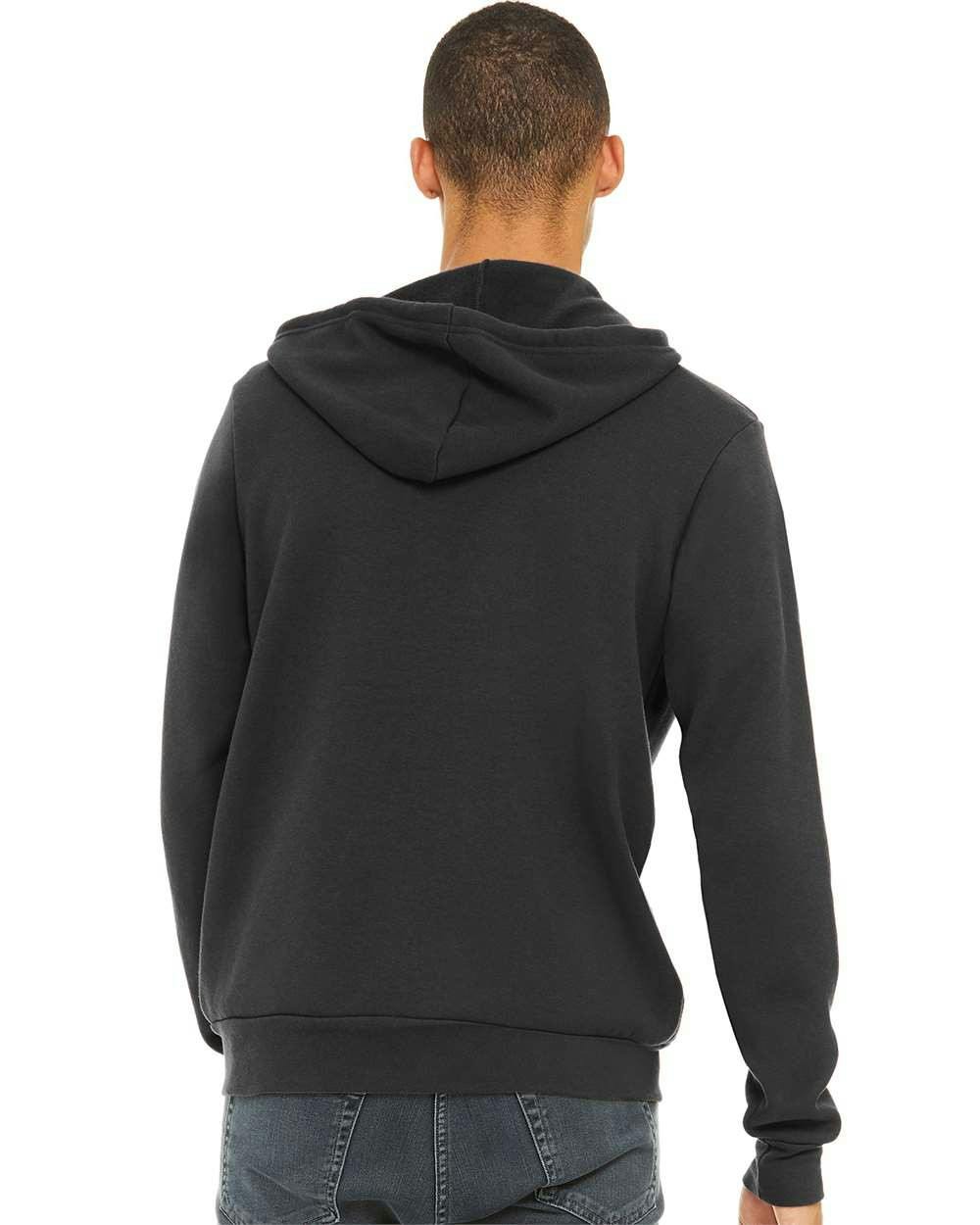 Sponge Fleece Full-Zip Hoodie [3739]