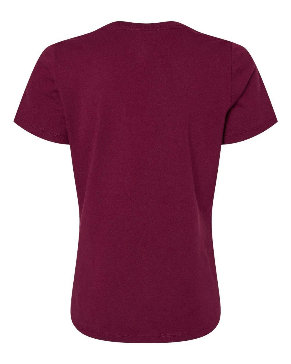 Women’s Relaxed Jersey V-Neck Tee [6405]