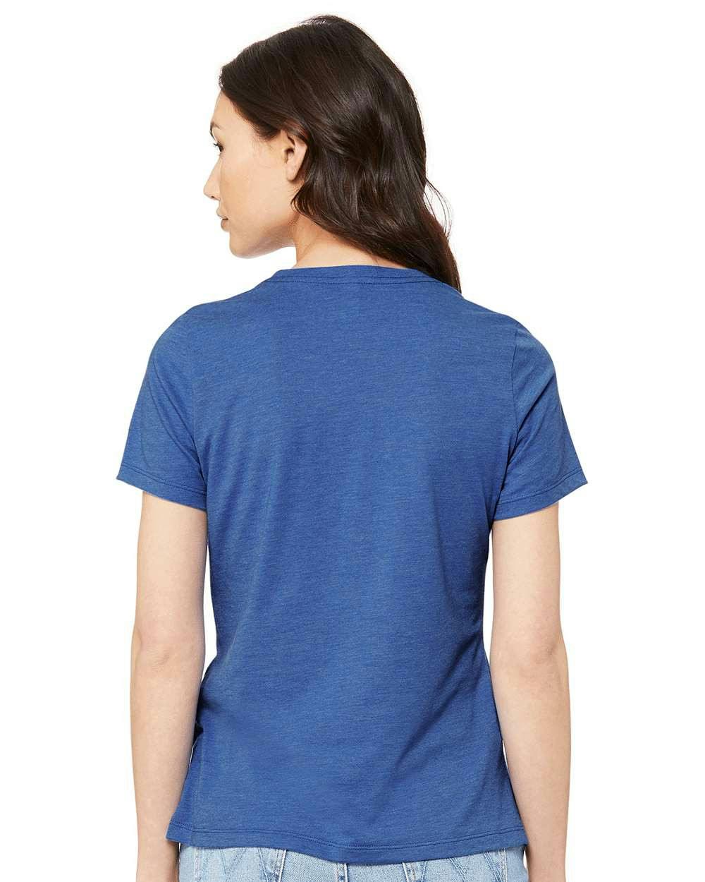 Women’s Relaxed Fit Heather CVC Tee [6400CVC]