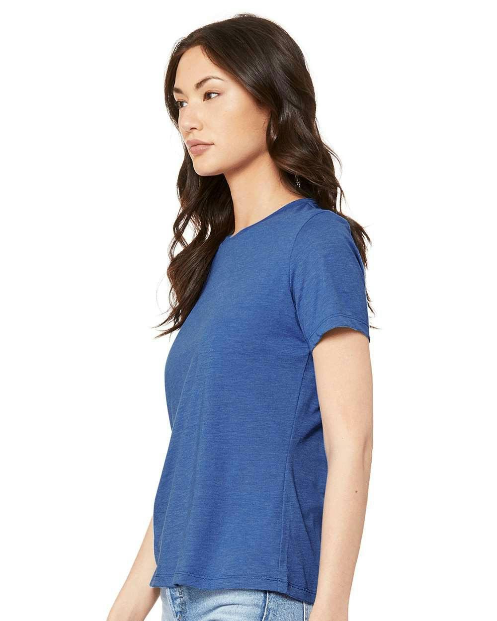 Women’s Relaxed Fit Heather CVC Tee [6400CVC]