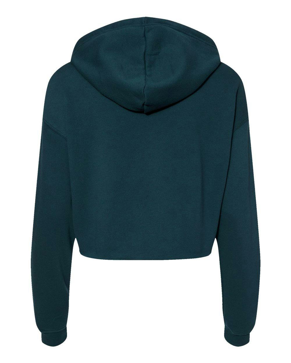 Women's Crop Fleece Hoodie [7502]