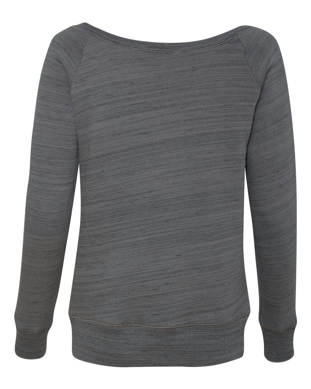 Women’s Sponge Fleece Wide Neck Sweatshirt [7501]