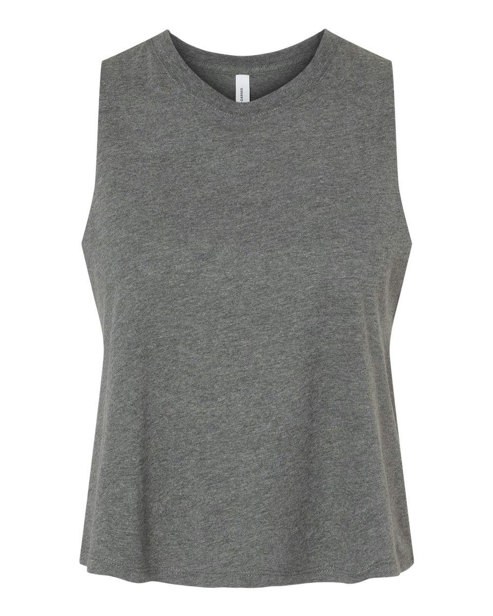 Women's Racerback Crop Tank [6682]