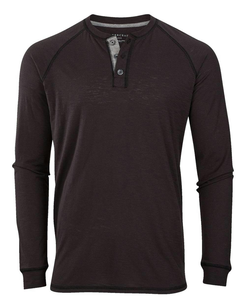 Henley Long Sleeve T-Shirt [BM3101]