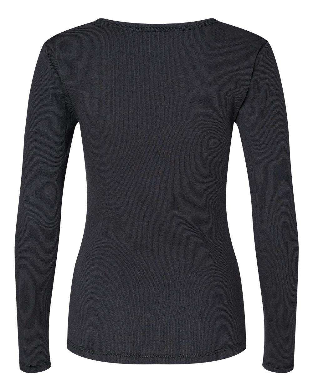 Women's Harper Long Sleeve Henley [BW2402]