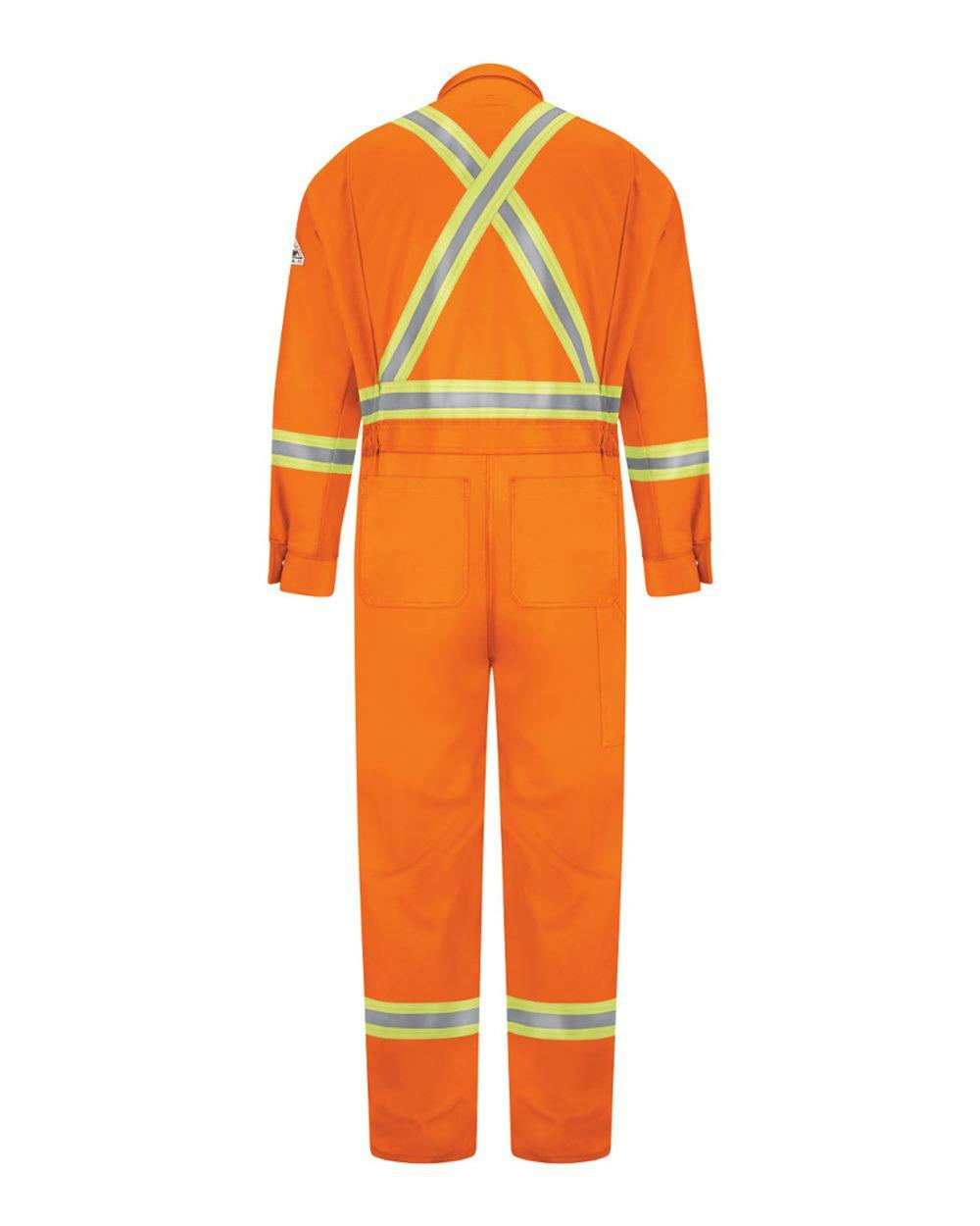 Premium Coverall with CSA Compliant Reflective Trim - EXCEL FR® ComforTouch®. [CLBC]