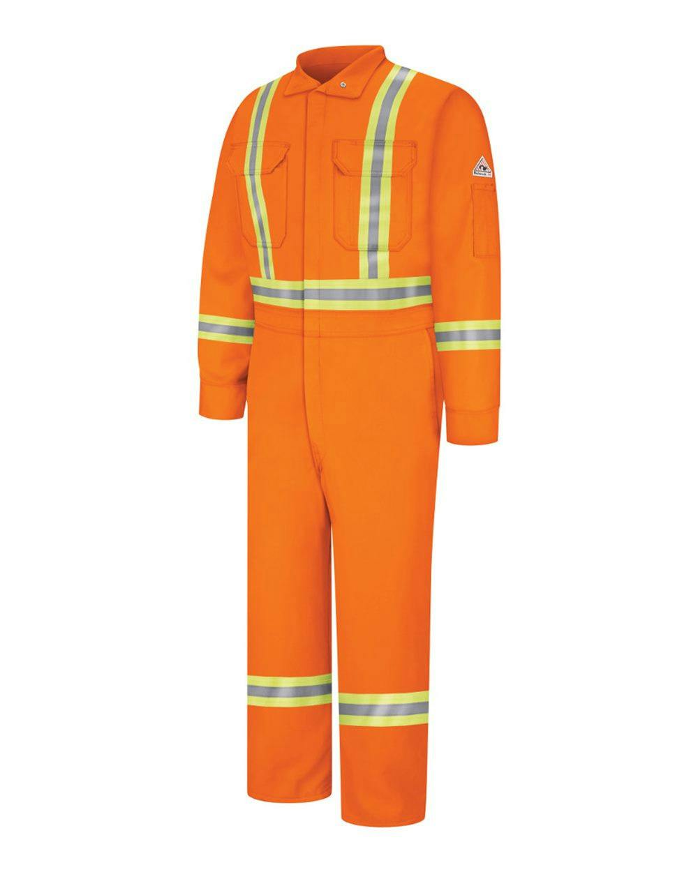 Premium Coverall with CSA Compliant Reflective Trim - EXCEL FR® ComforTouch®. [CLBC]