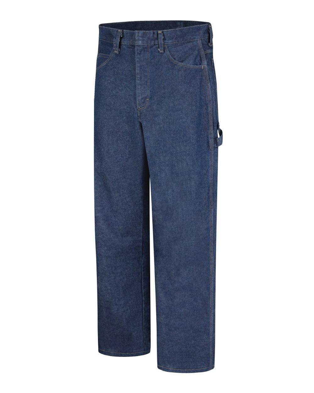 Flame Resistant Pre-Washed Denim Dungaree - Extended Sizes [PEJ8EXT]