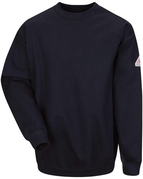 Pullover Crewneck Sweatshirt - Cotton/Spandex Blend [SEC2]