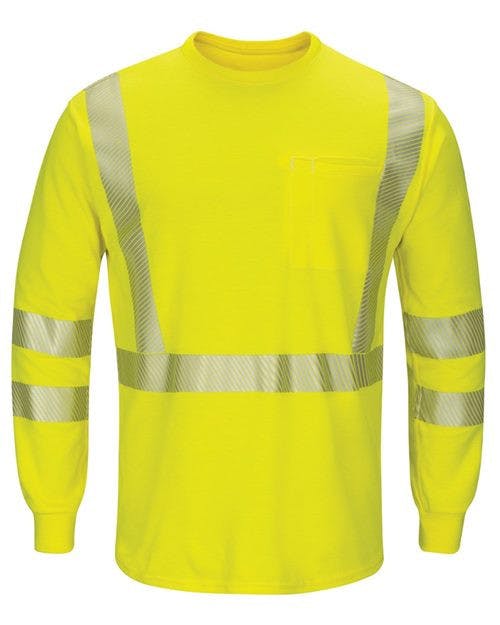 Hi-Visibility Lightweight Long Sleeve T-Shirt [SMK8]