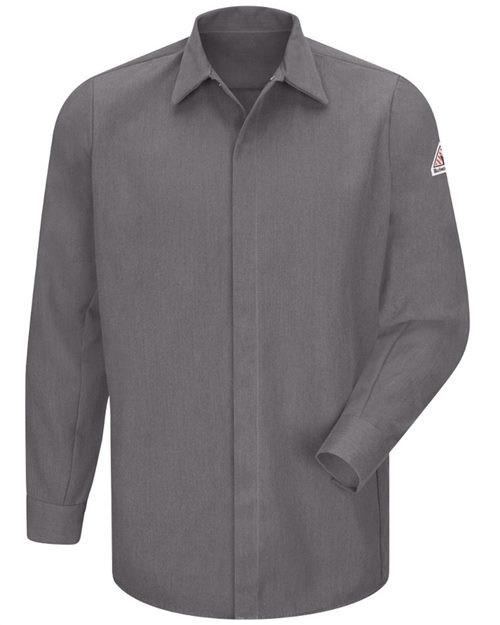 Concealed-Gripper Pocketless Long Sleeve Shirt - CoolTouch® 2 [SMS2]