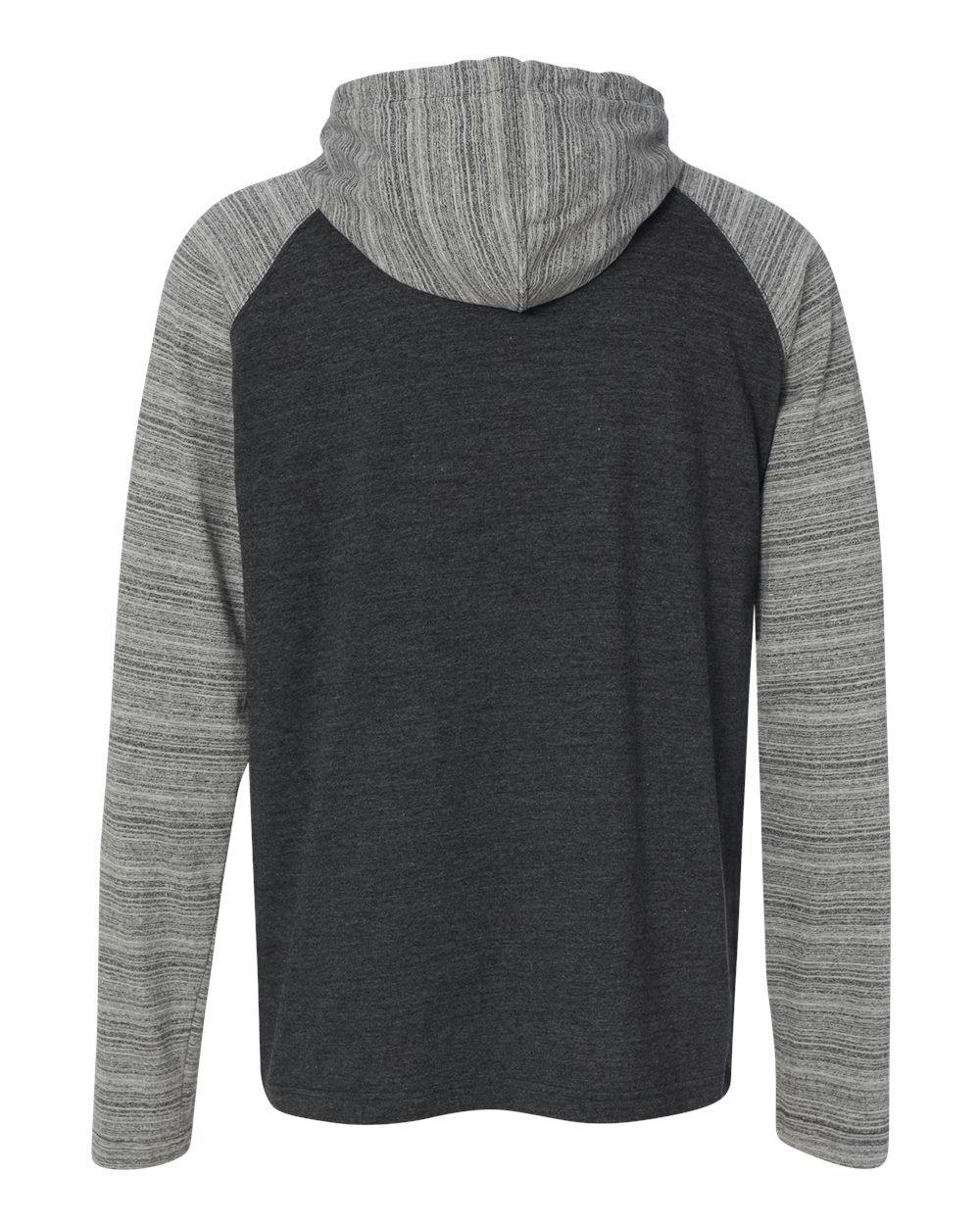 Yarn-Dyed Hooded Raglan T-Shirt [8127]