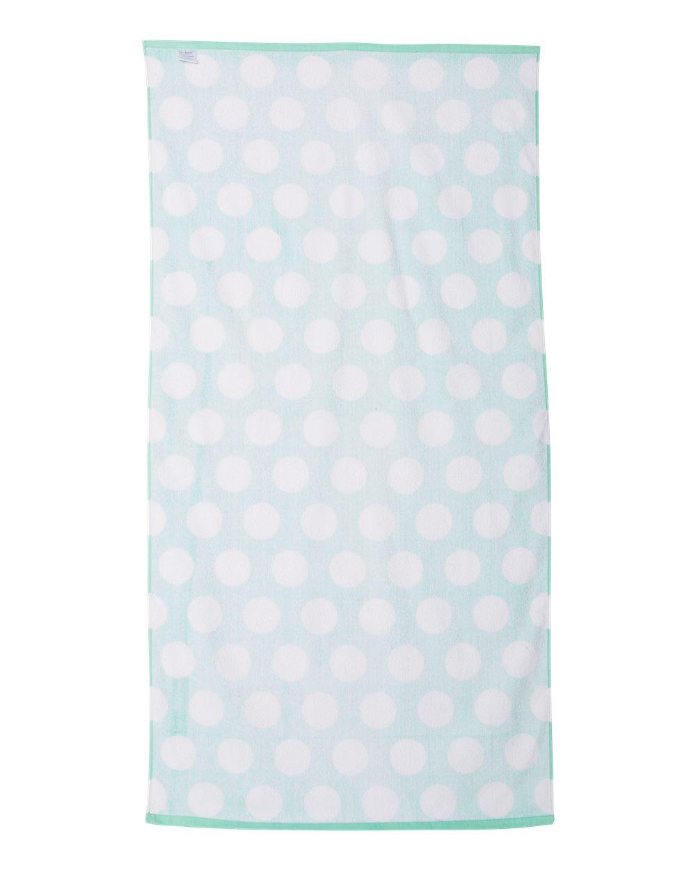 Polka Dot Velour Beach Towel [C3060P]