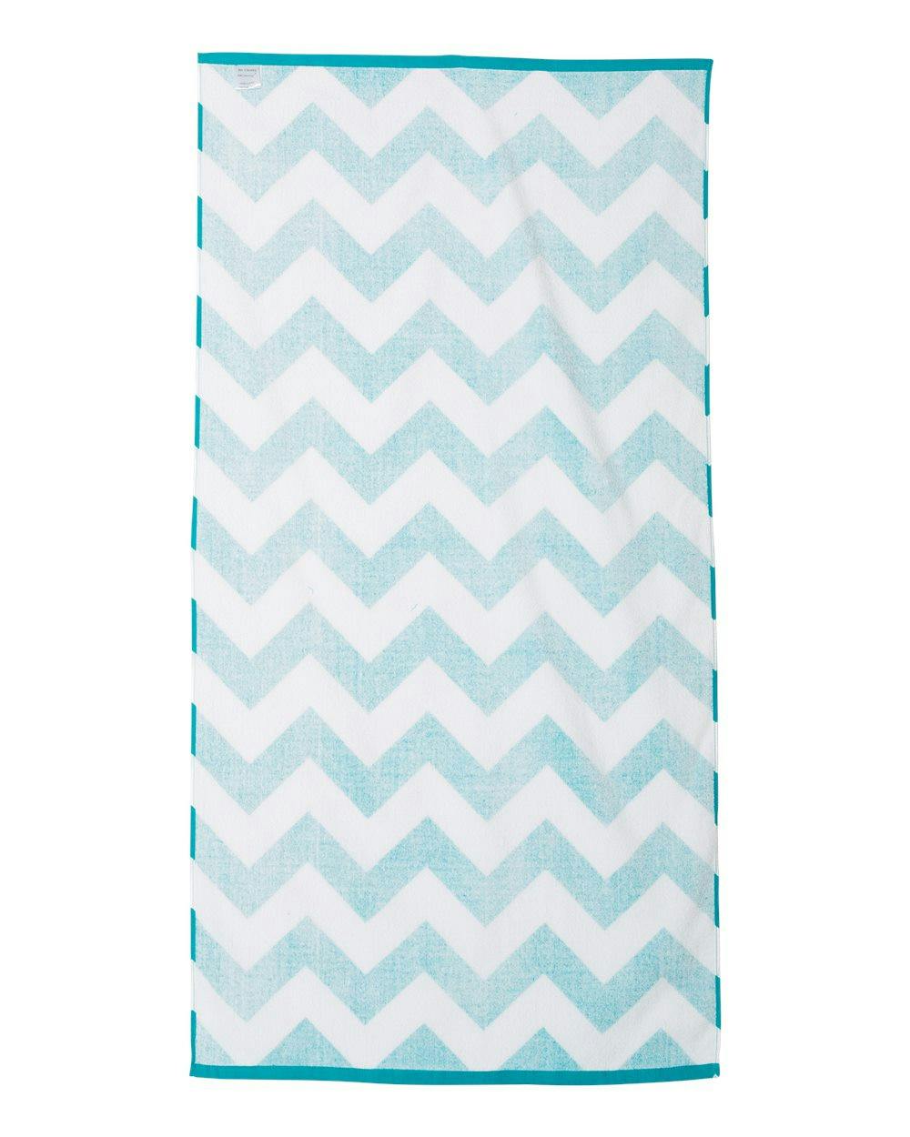 Chevron Velour Beach Towel [C3060X]