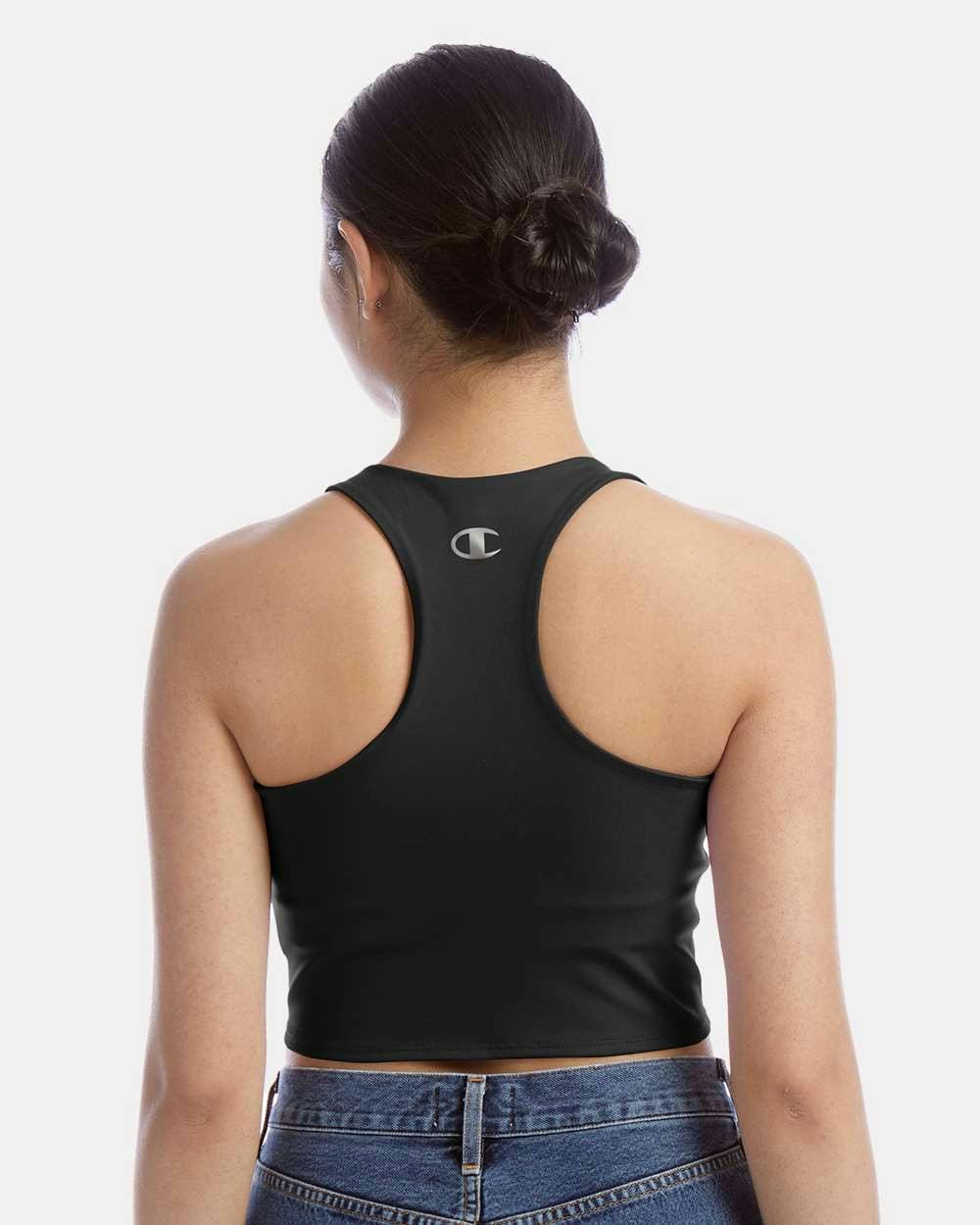 Women's Crop Racerback Tank Top [CHP110]