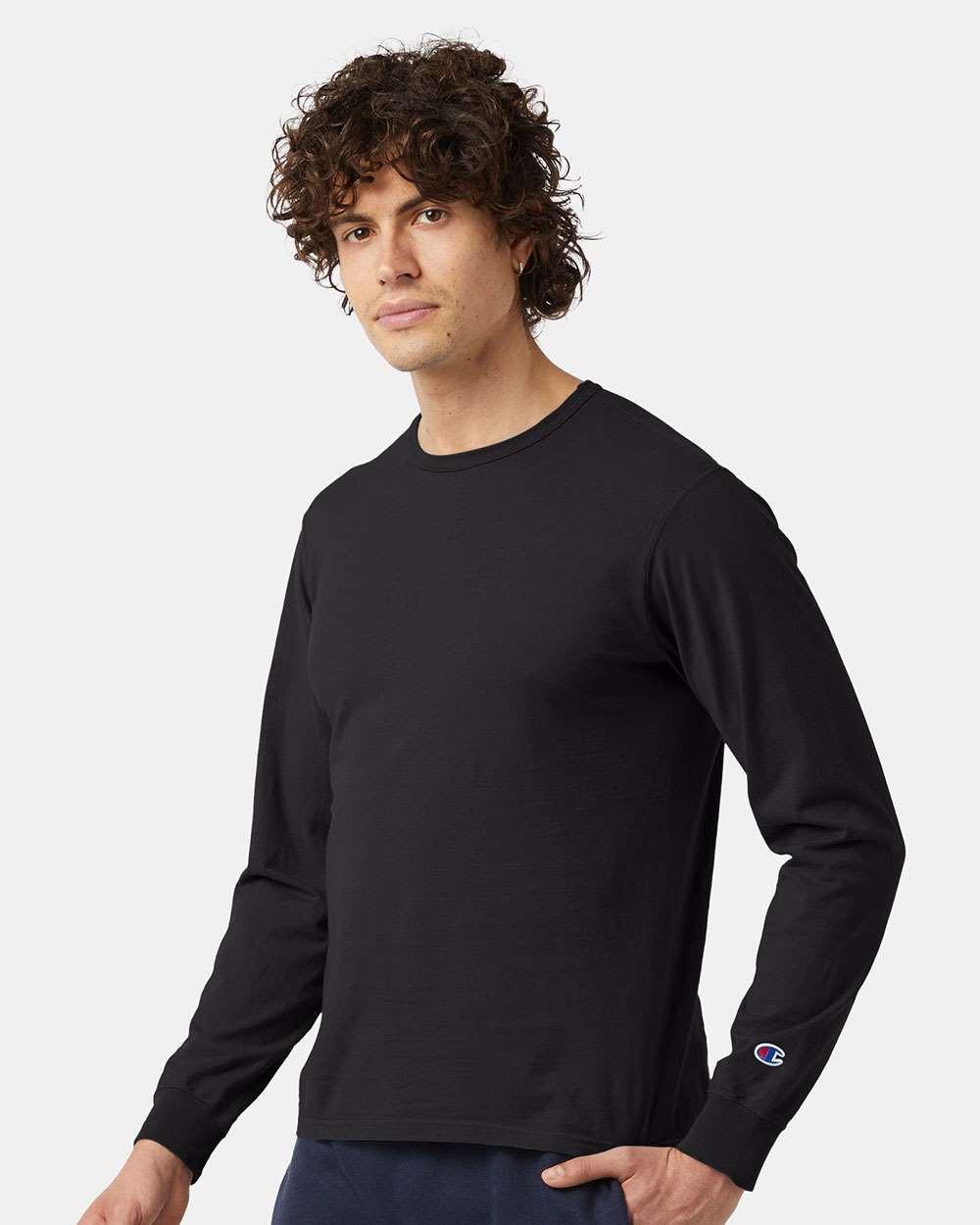 Garment-Dyed Long Sleeve T-Shirt [CD200]