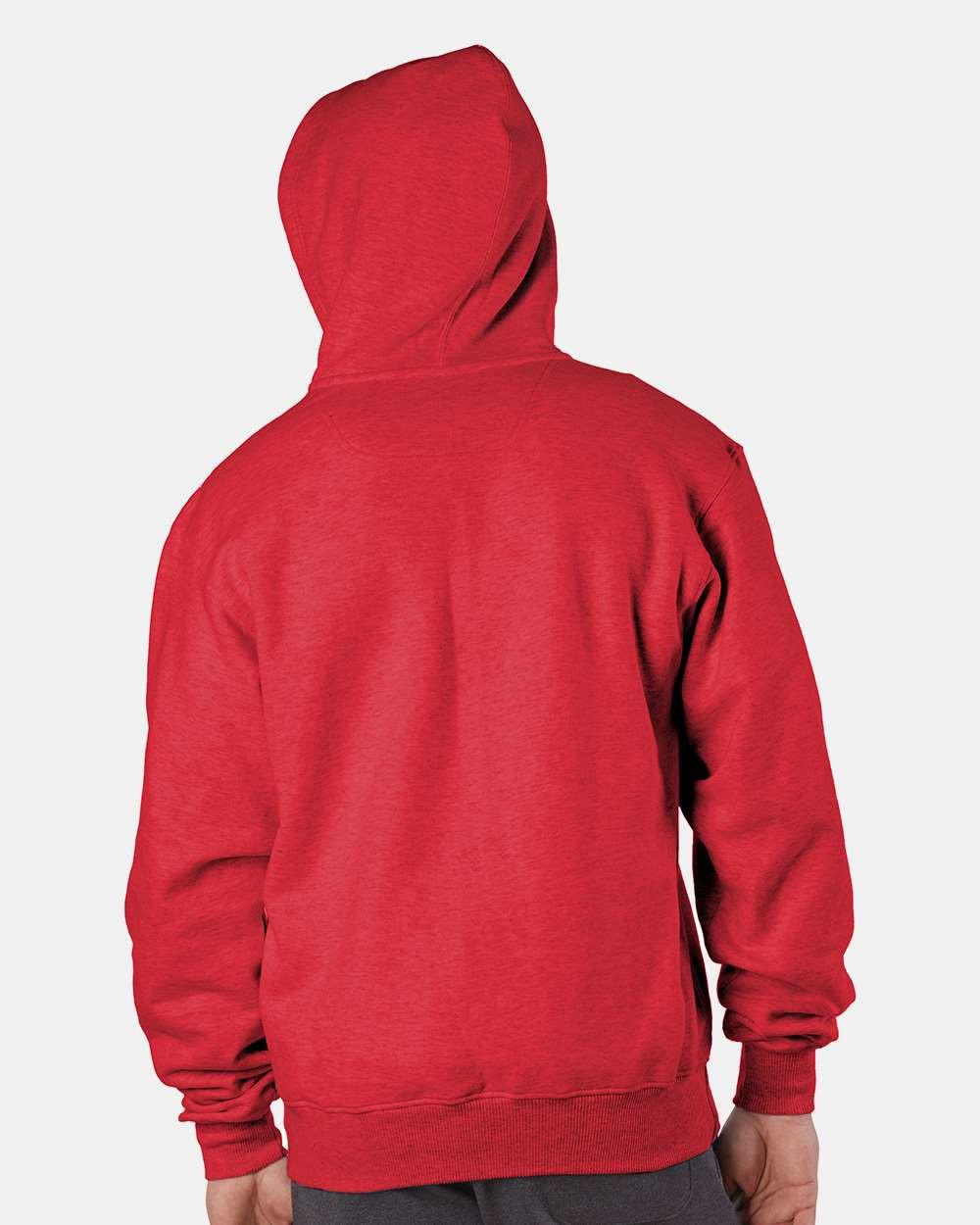 Cotton Max Hooded Quarter-Zip Sweatshirt [S185]