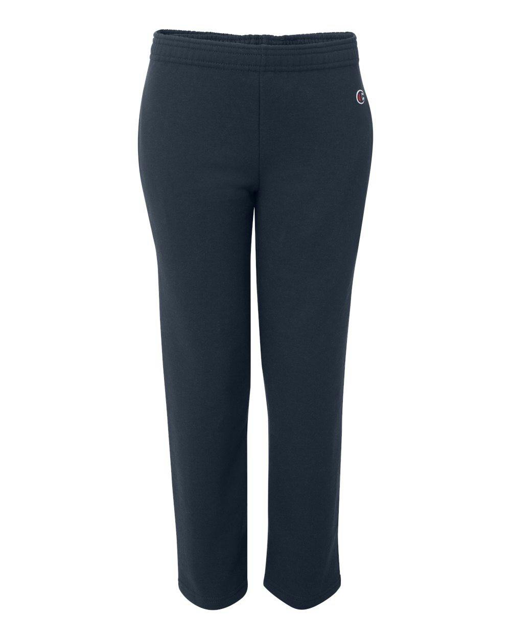 Powerblend® Youth Open-Bottom Sweatpants with Pockets [P890]