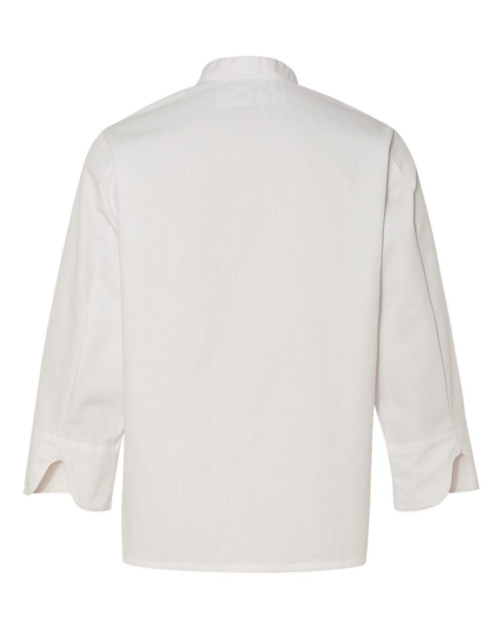 Button Chef Coat with Thermometer Pocket [0413]