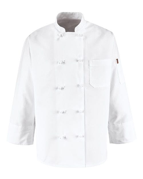 Ten Knot Button Chef Coat [0421]