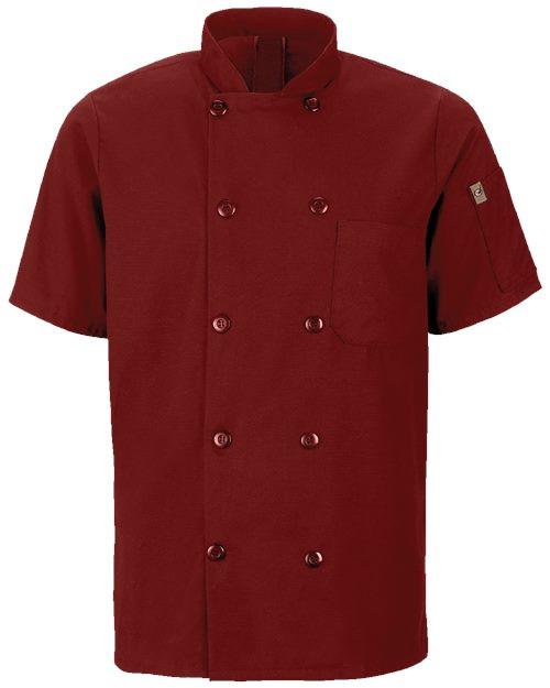 Mimix™ Short Sleeve Chef Coat with OilBlok [046X]