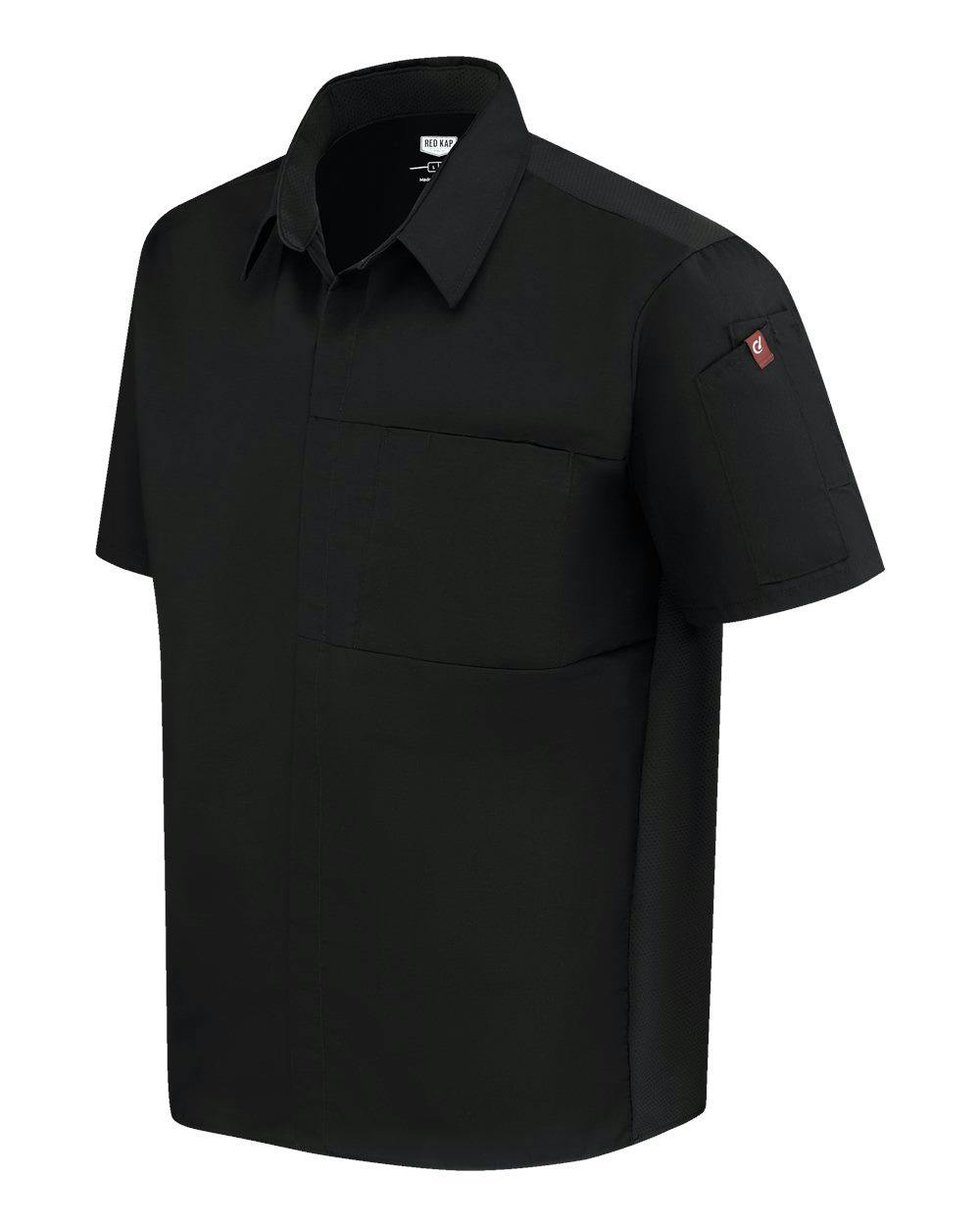 Poplin Airflow Cook Shirt with OilBlok [502M]