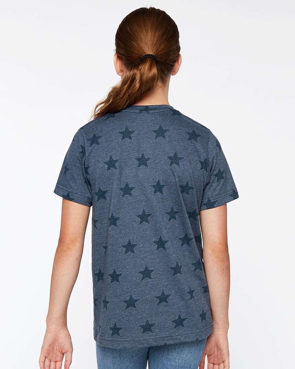 Youth Star Print Tee [2229]